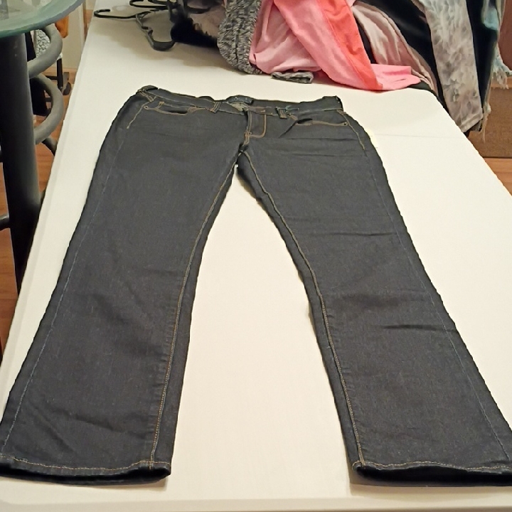 Lucky Brand Womens Indigo Straight Leg Jeans